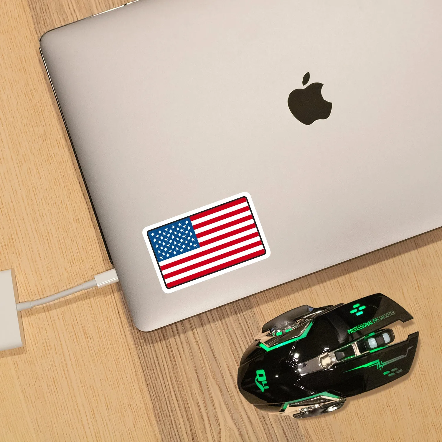 USA United States of America Flag Sticker