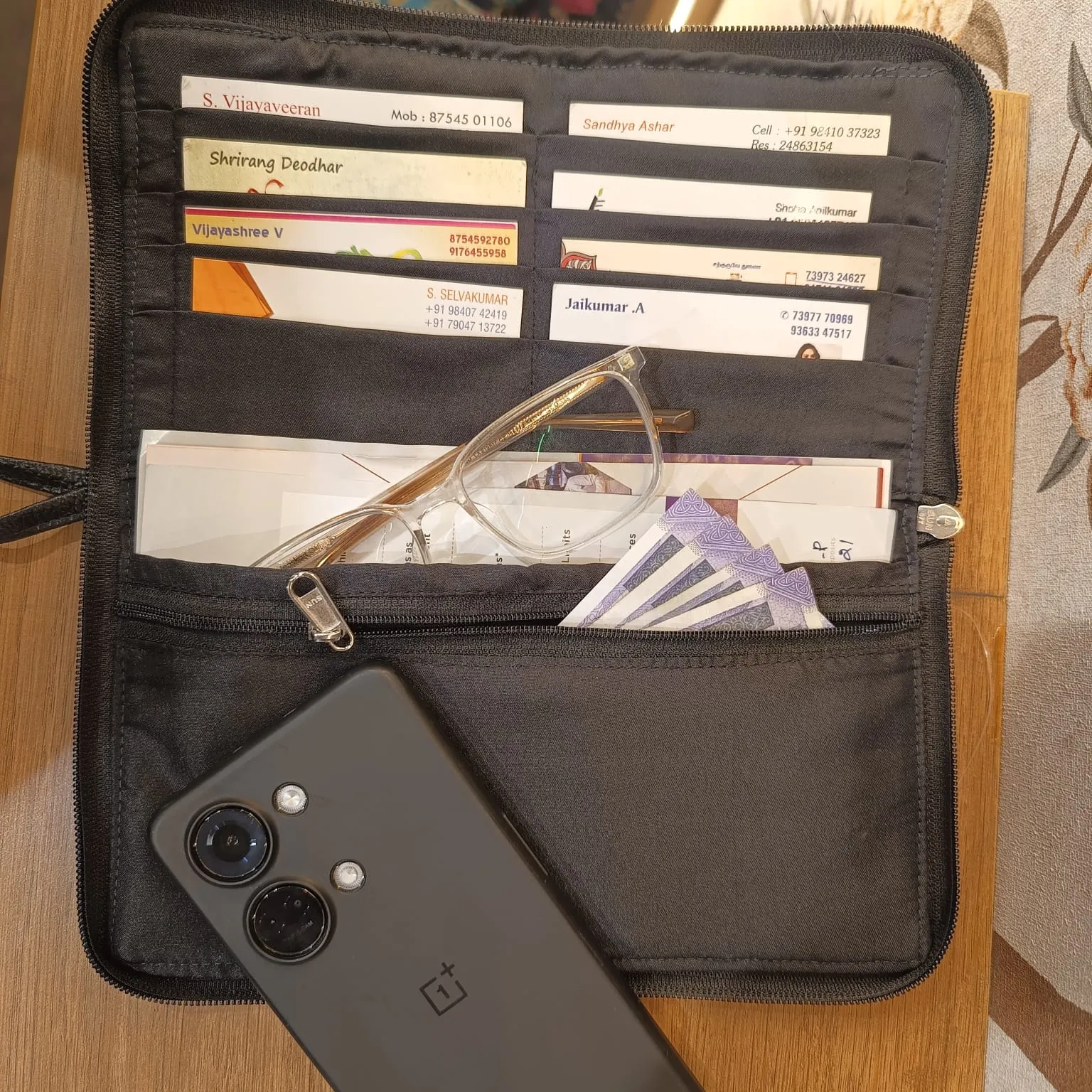 Utility Wallets Madras Checks Design