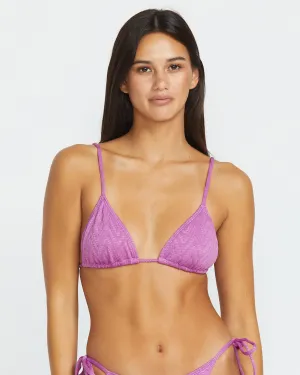 V Baby Slide Triangle Bikinioberteil - IRIS PURPLE