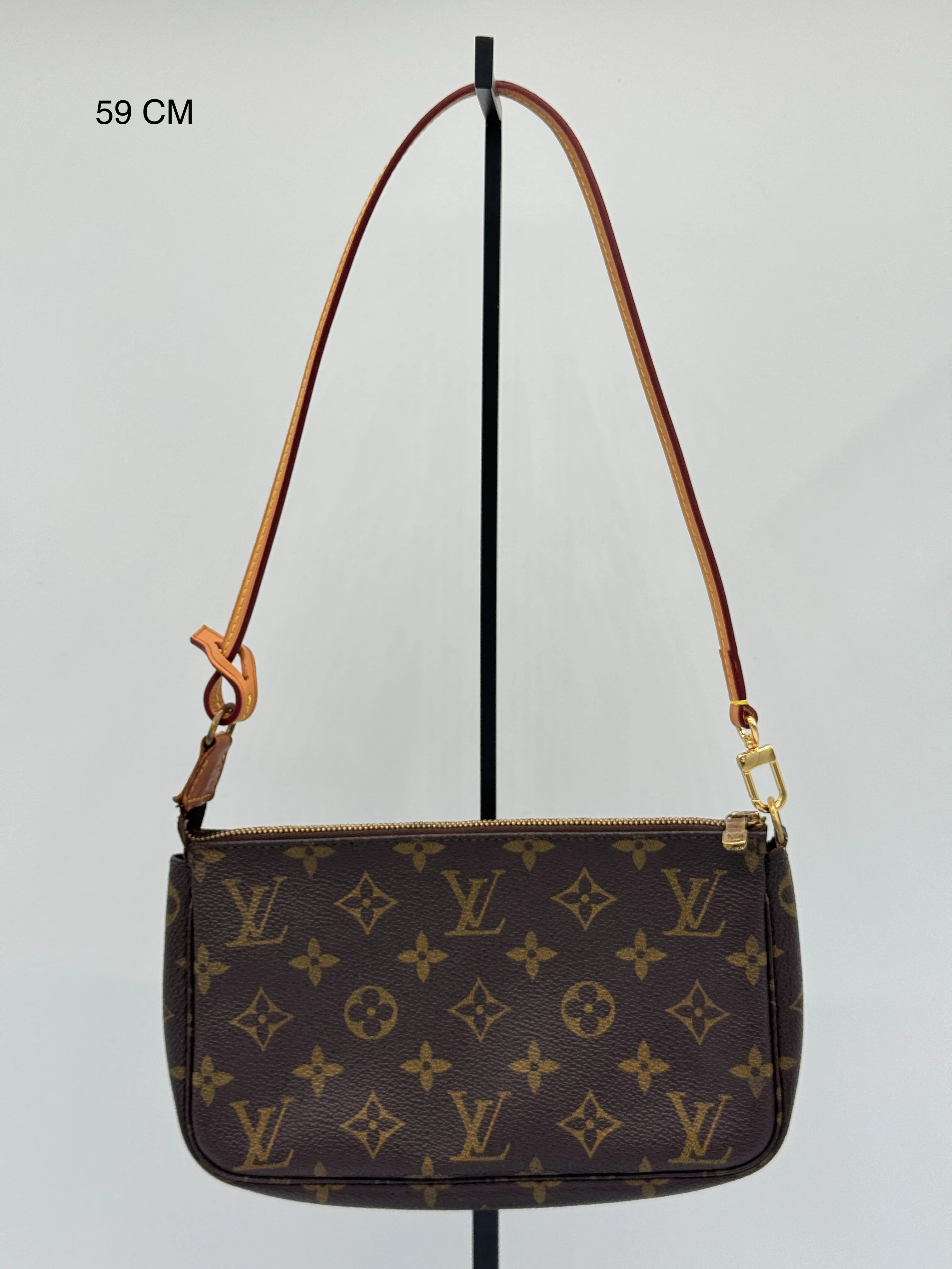 Vachetta shoulderstrap for Pochette Accessoires