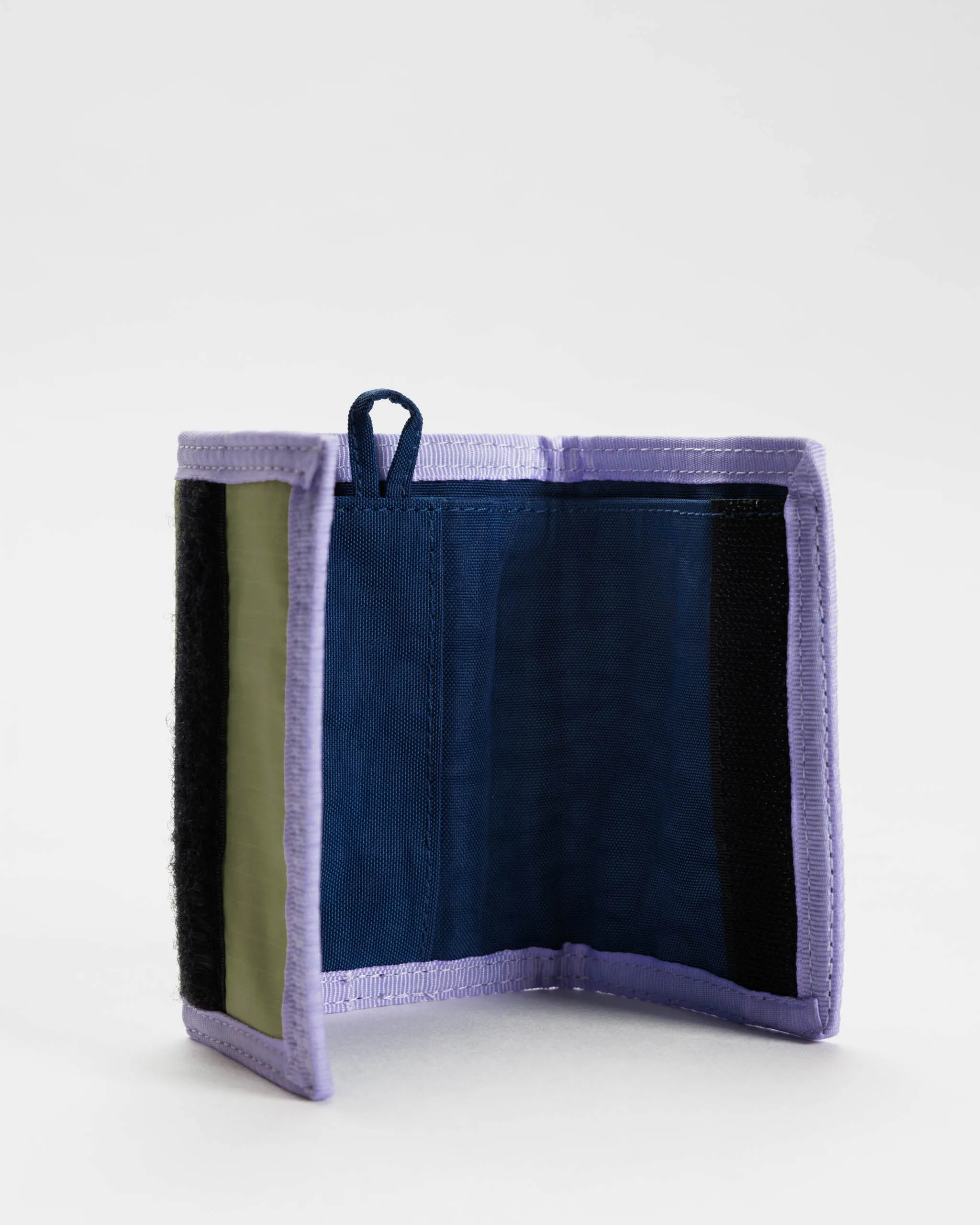 Velcro Nylon Wallet - Pistachio Mix