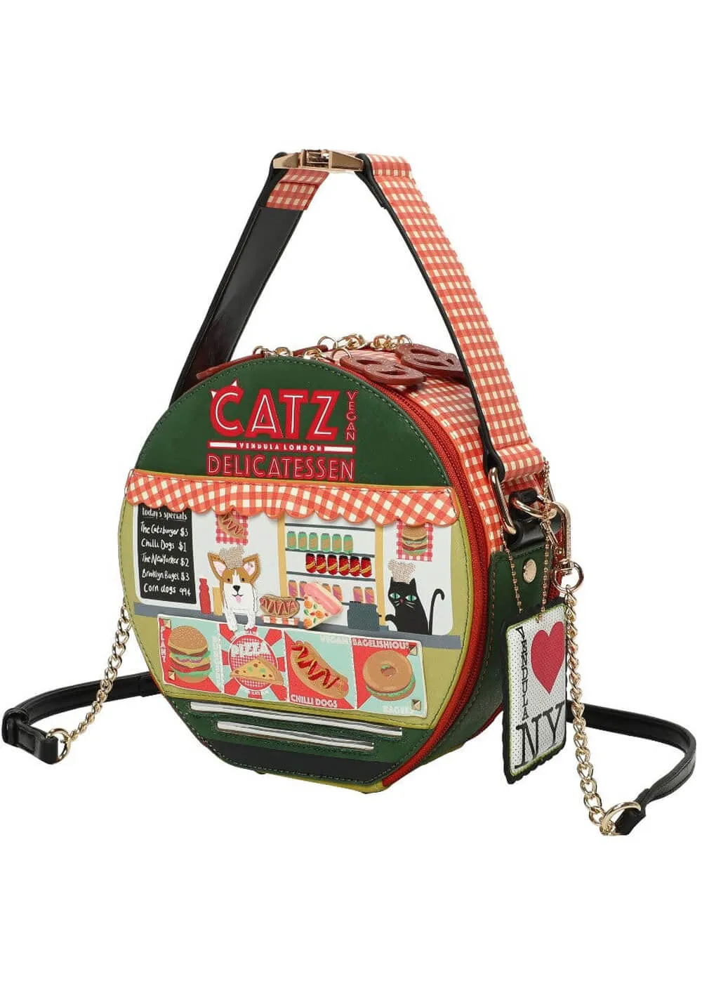 Vendula London New York City Cats & Corgis Hetty Bag