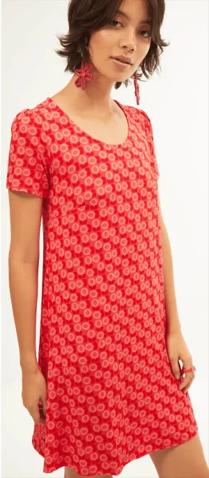 Vestido Xantik Easy M/C Ruby Bouquet