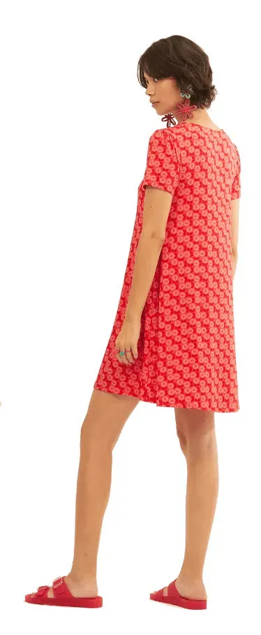Vestido Xantik Easy M/C Ruby Bouquet
