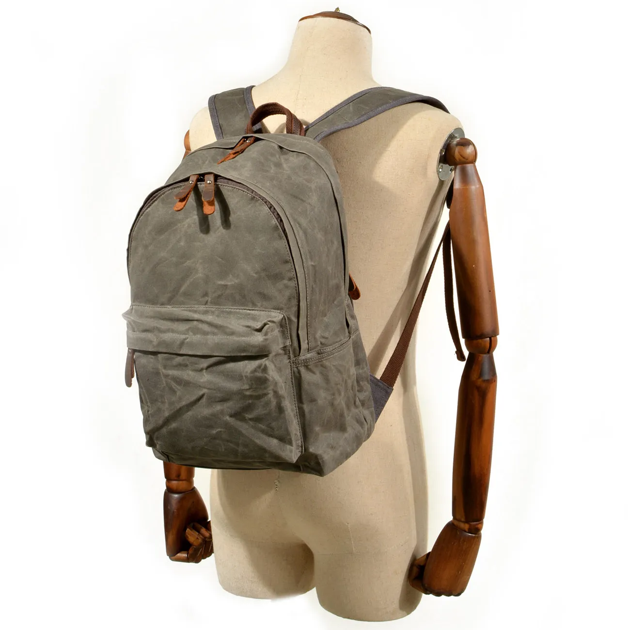 Vintage Canvas Book Bag | AMSTERDAM