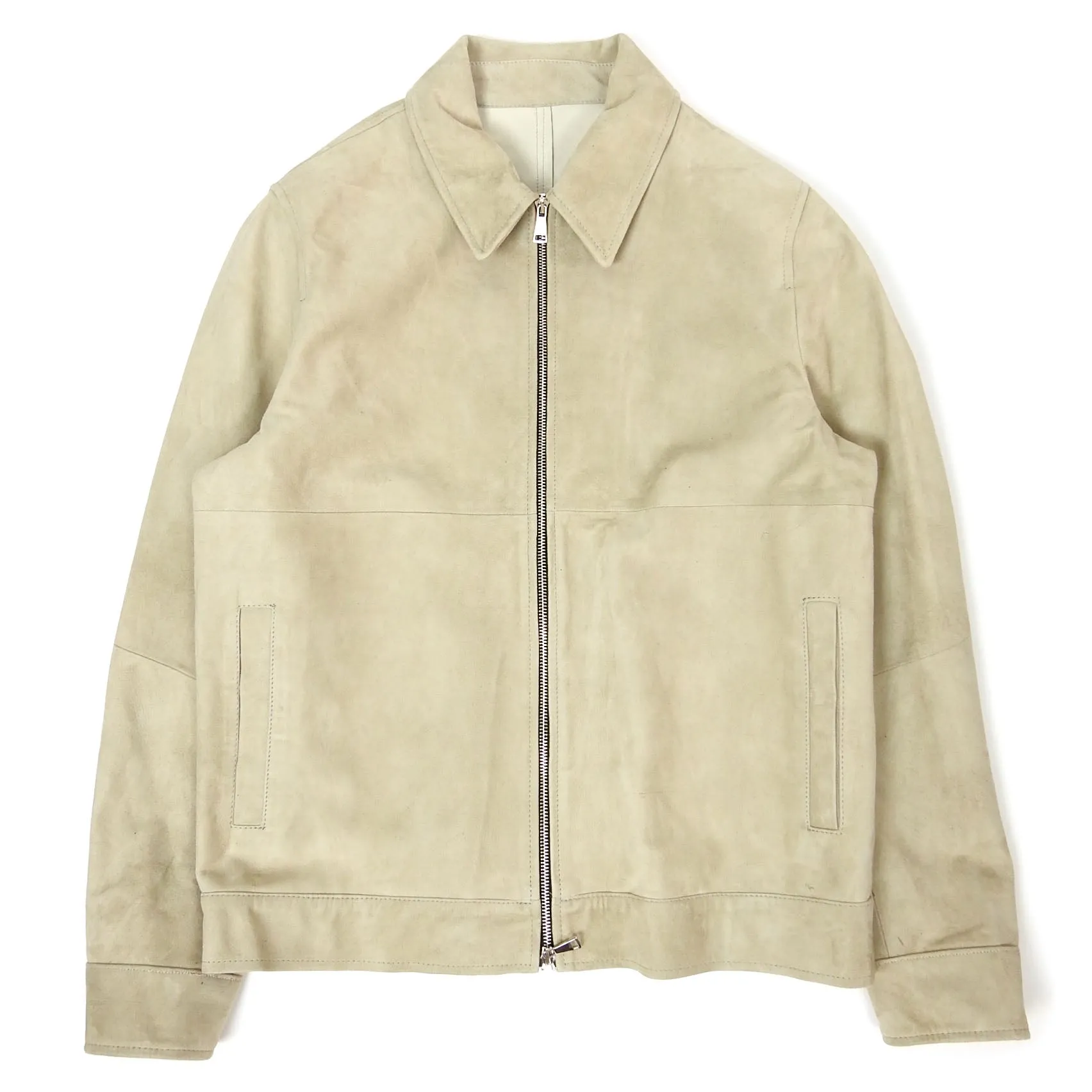 Vintage De Luxe Suede Zip Jacket Size 48