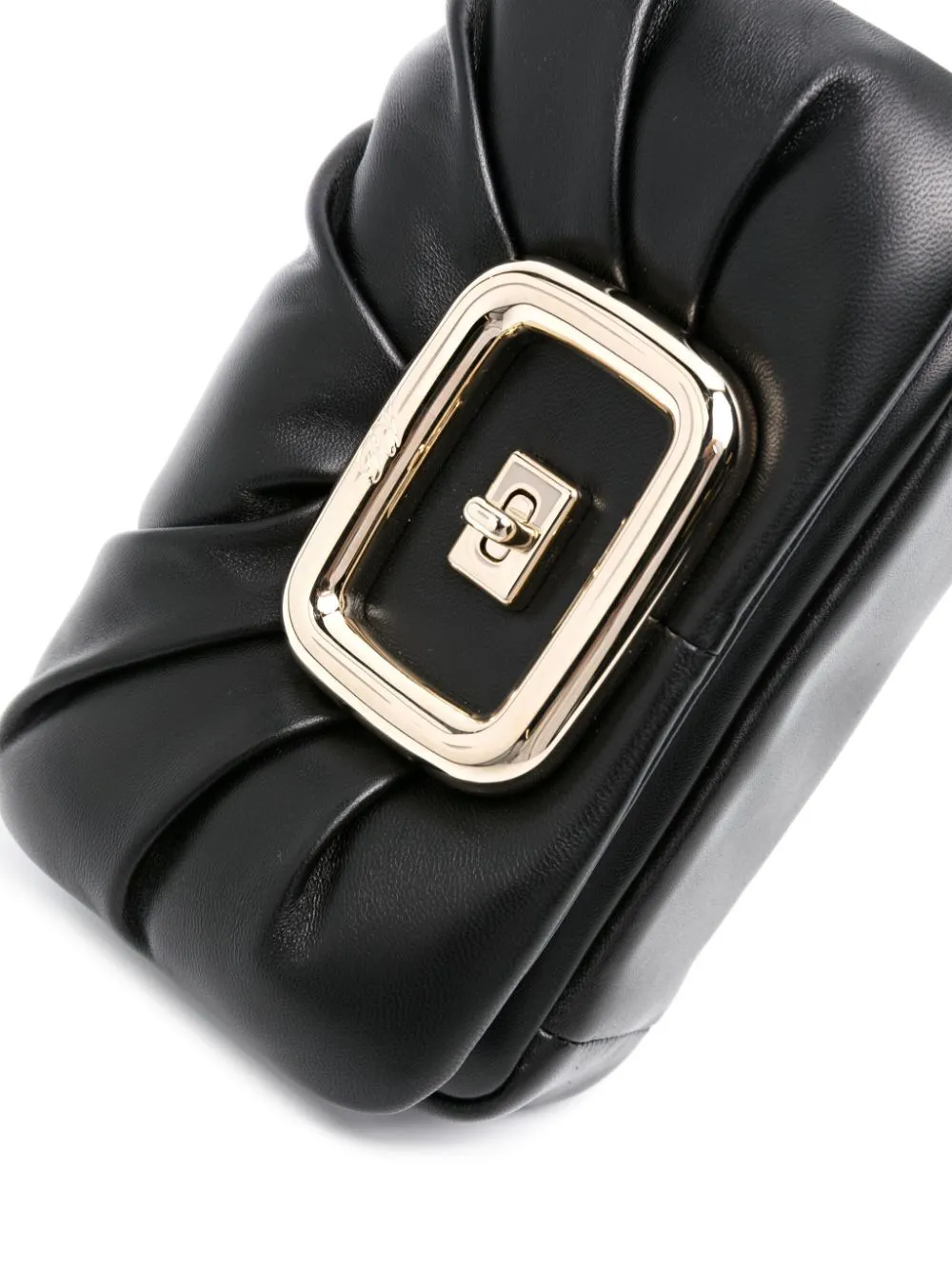 Viv choc mini leather crossbody bag