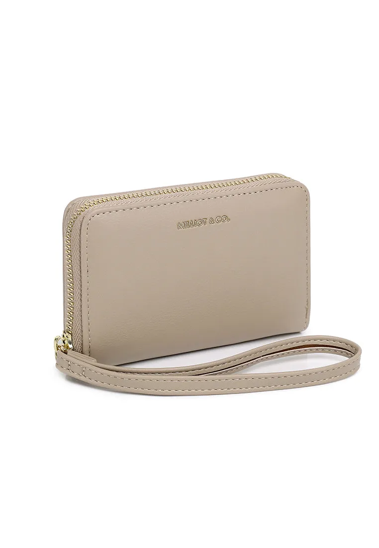 Viviz Zip Around Short Wallet (Smoke)