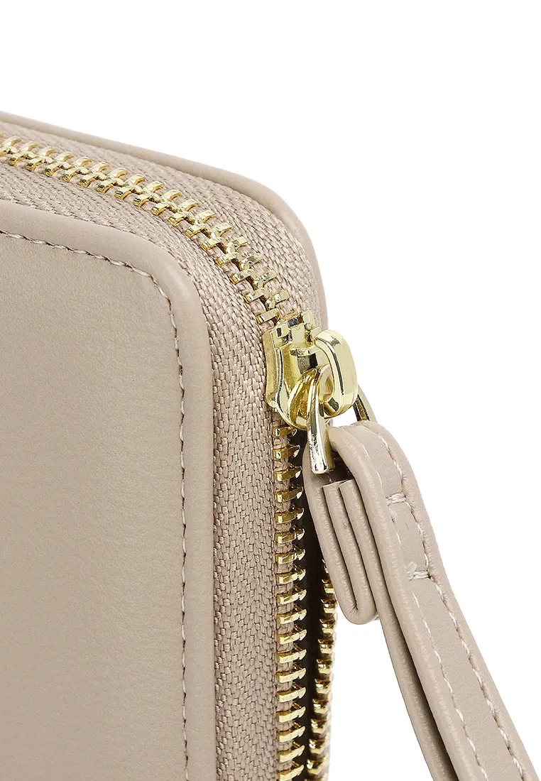 Viviz Zip Around Short Wallet (Smoke)