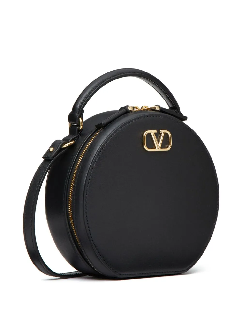 Vlogo signature leather mini bag