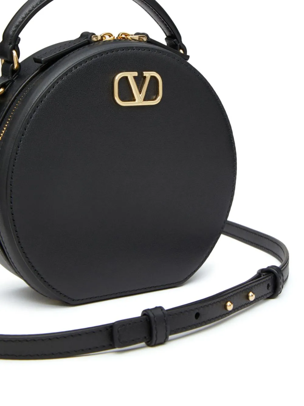 Vlogo signature leather mini bag