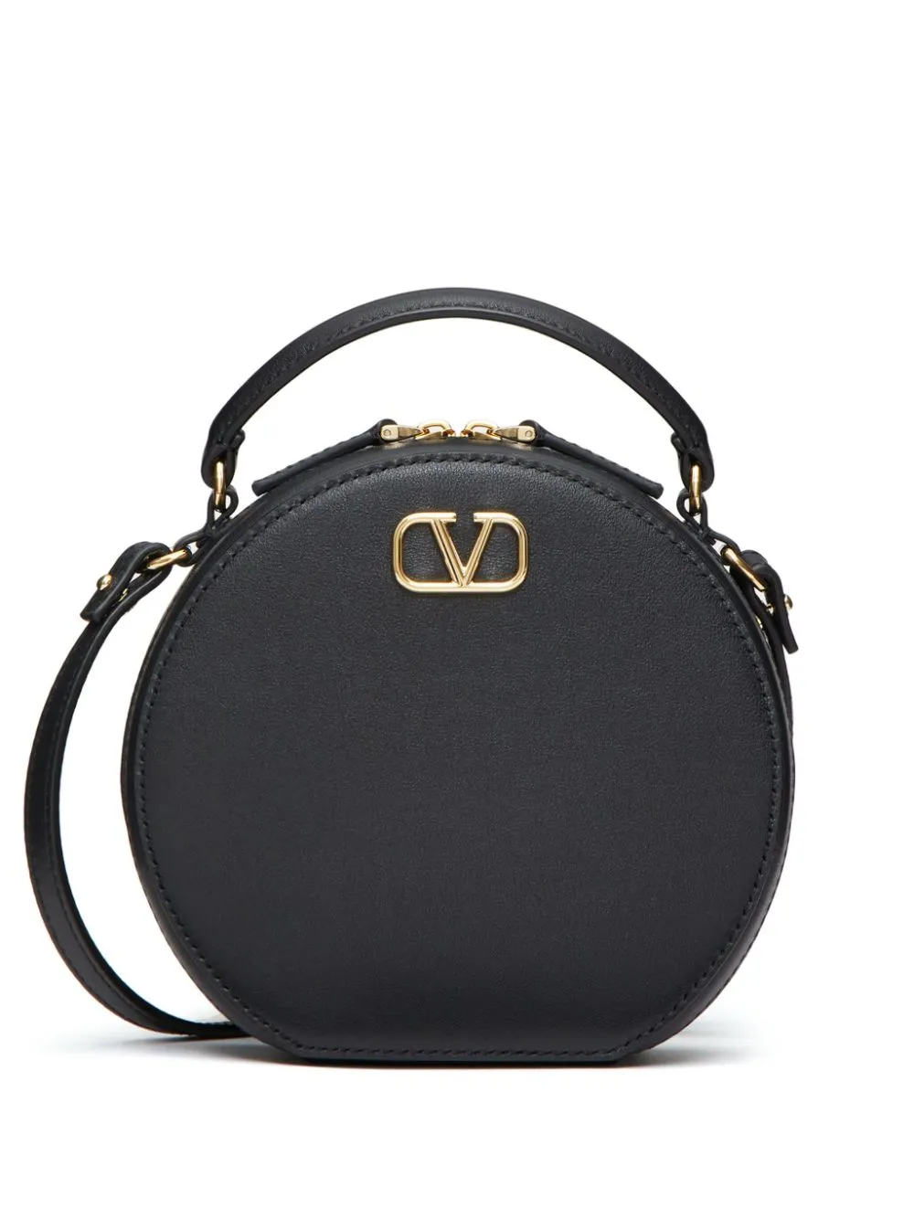 Vlogo signature leather mini bag