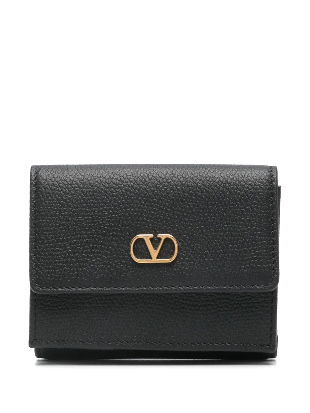 Vlogo signature leather wallet