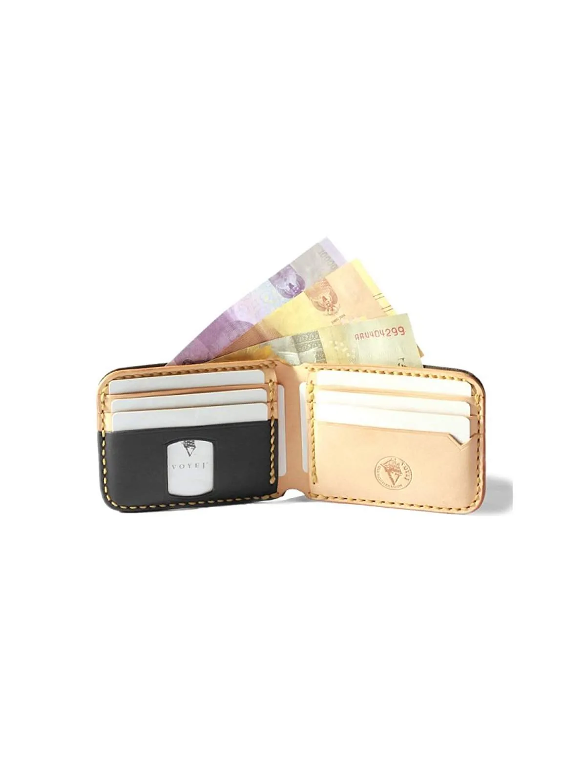 Voyej Karimata III Black Short Wallet