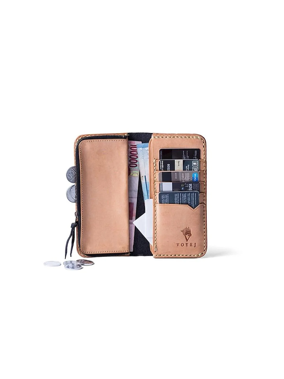 Voyej Rover III Black Medium Wallet