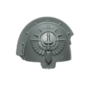 Warhammer 40K Games Workshop Dark Angels Deathwing Knight Primaris Terminator Shoulder Pad B