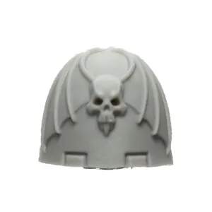 Warhammer 40K Games Workshop Space Marines Night Lords MKVI Shoulder Pad B