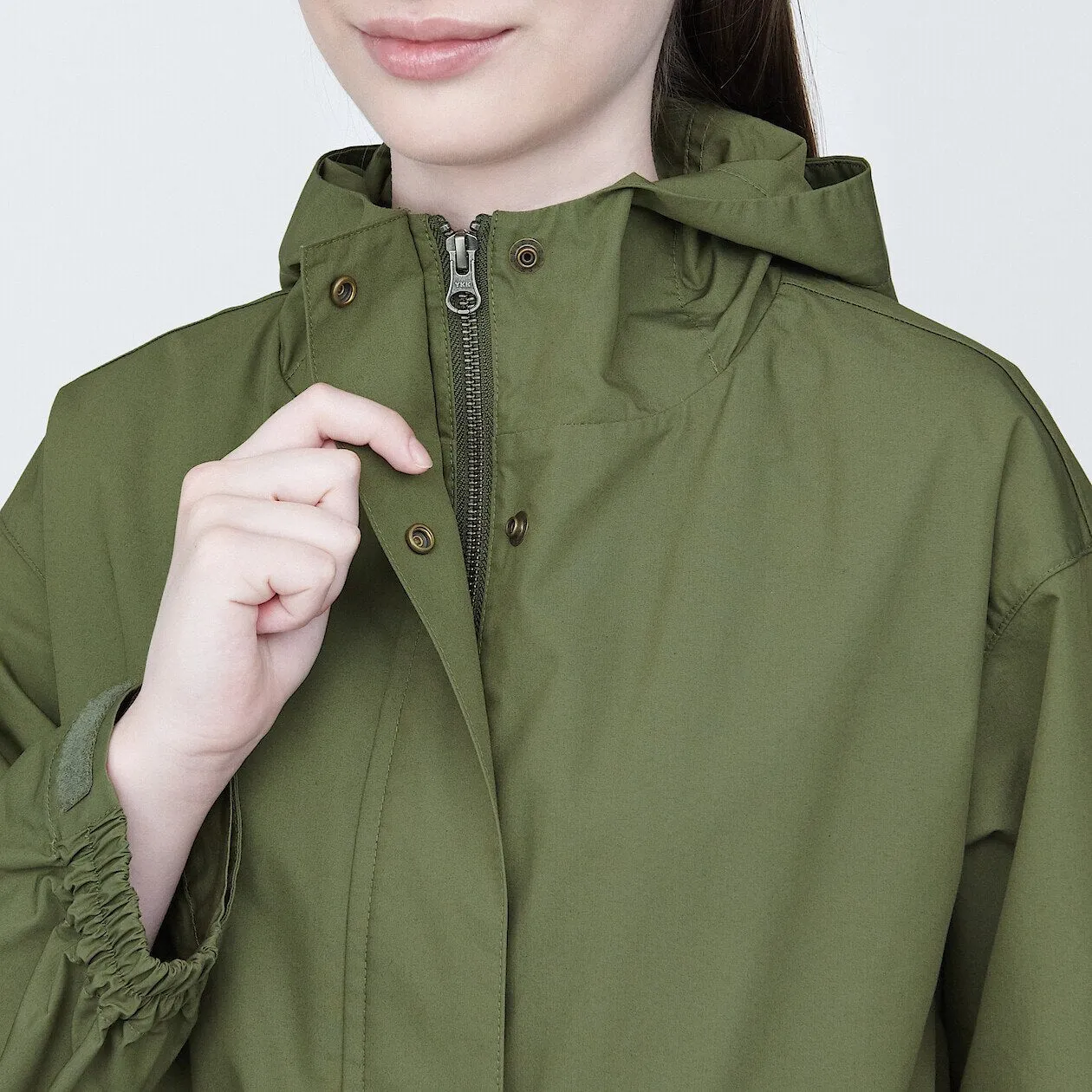 Water Repellent Hooded Jacket