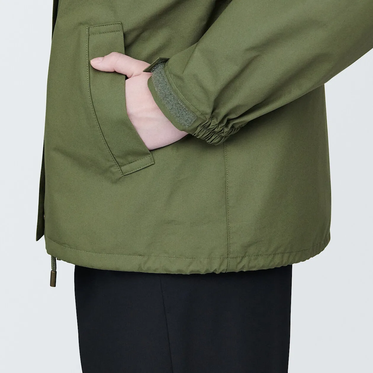 Water Repellent Hooded Jacket