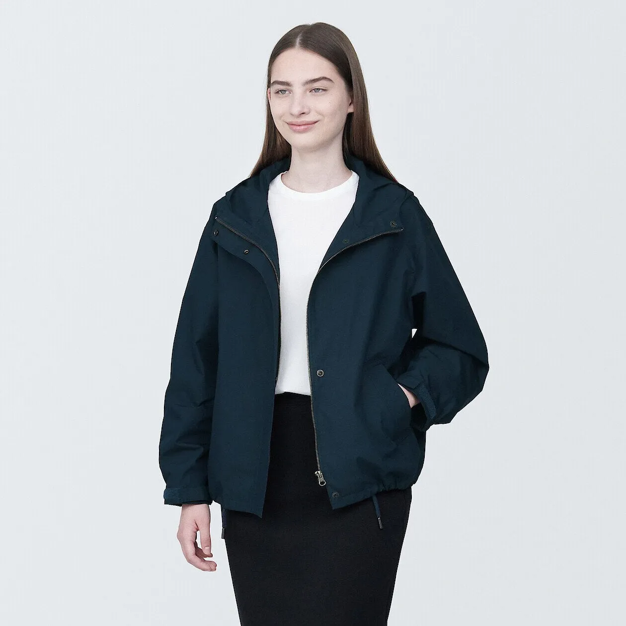 Water Repellent Hooded Jacket