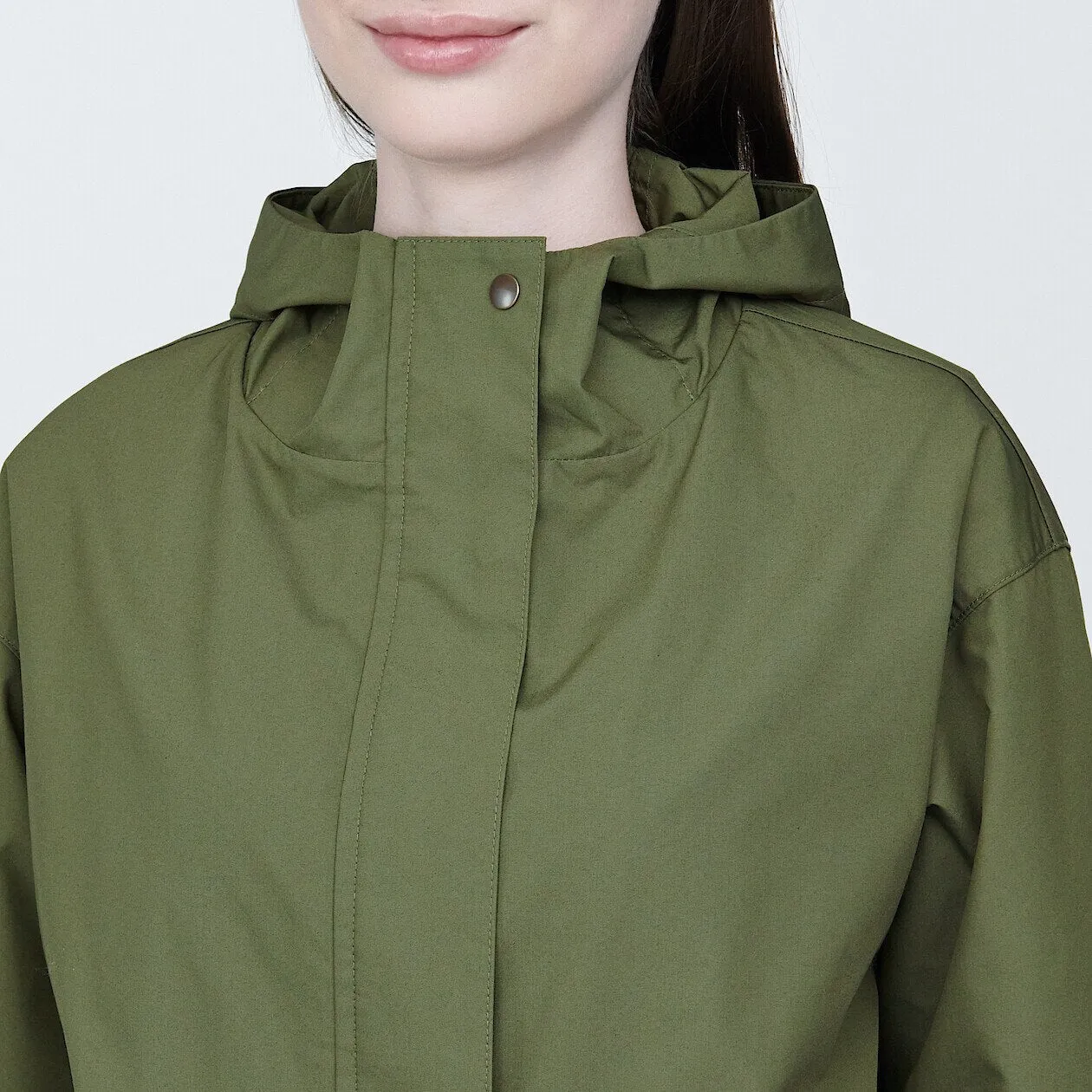 Water Repellent Hooded Jacket