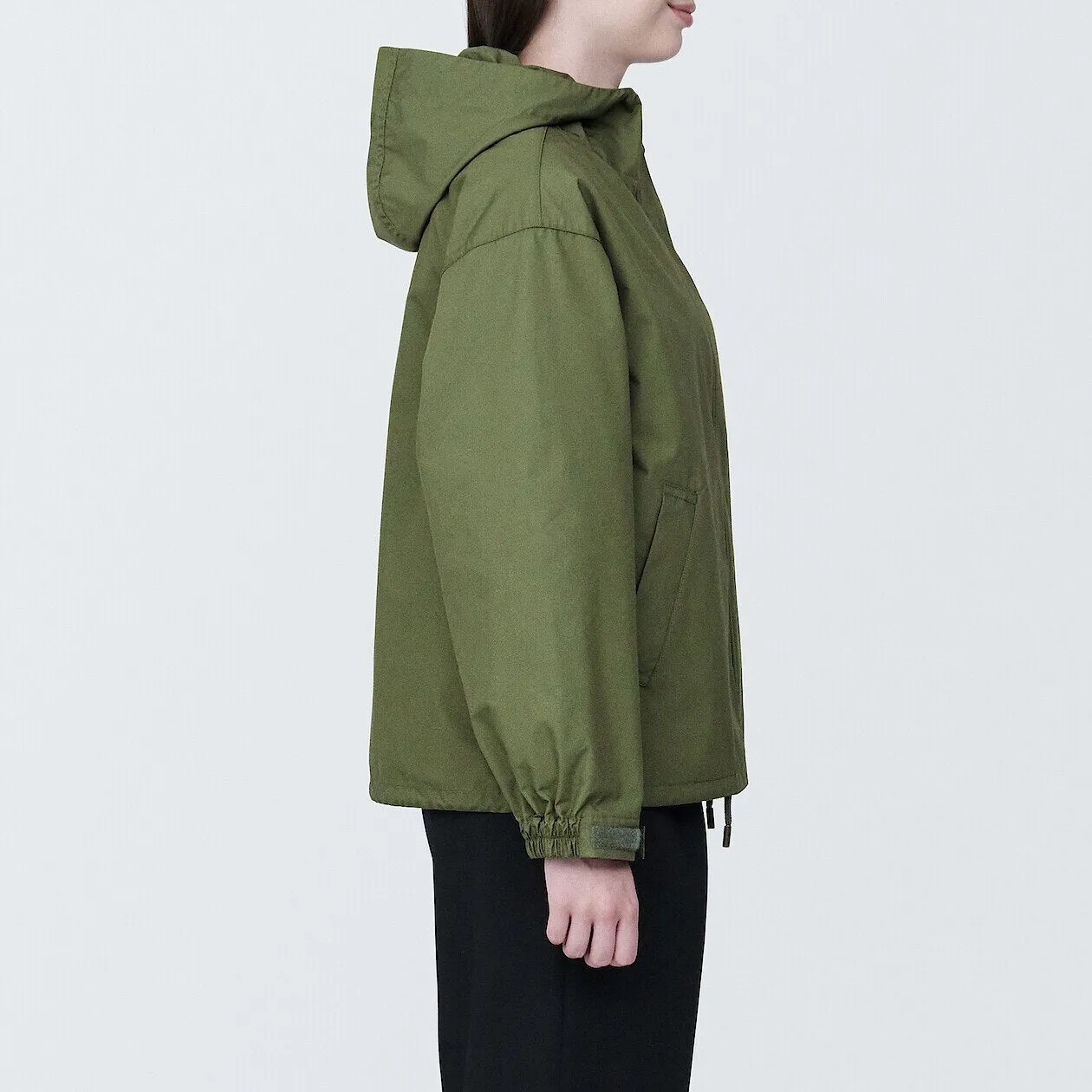 Water Repellent Hooded Jacket