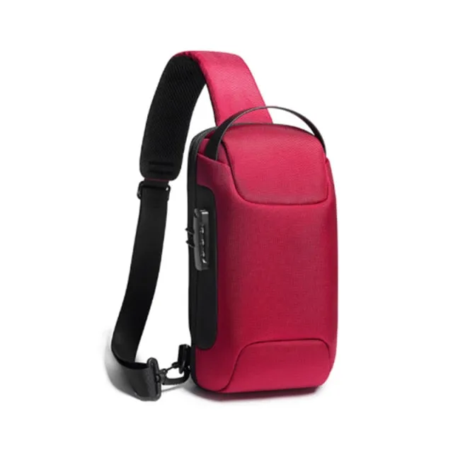 Waterproof Computer Backpack Anti-Theft Backpack with USB Charging Port