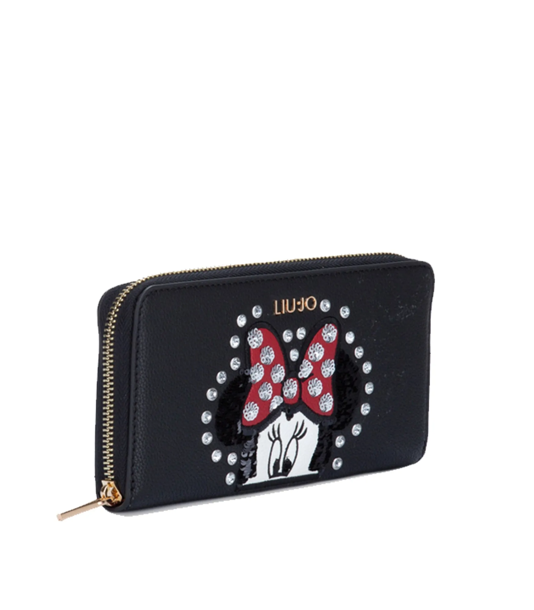Wd Xl Zip Around Liu Jo Mouse Happ - Nero