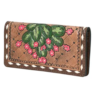 Western Tooled  Leather Wallets