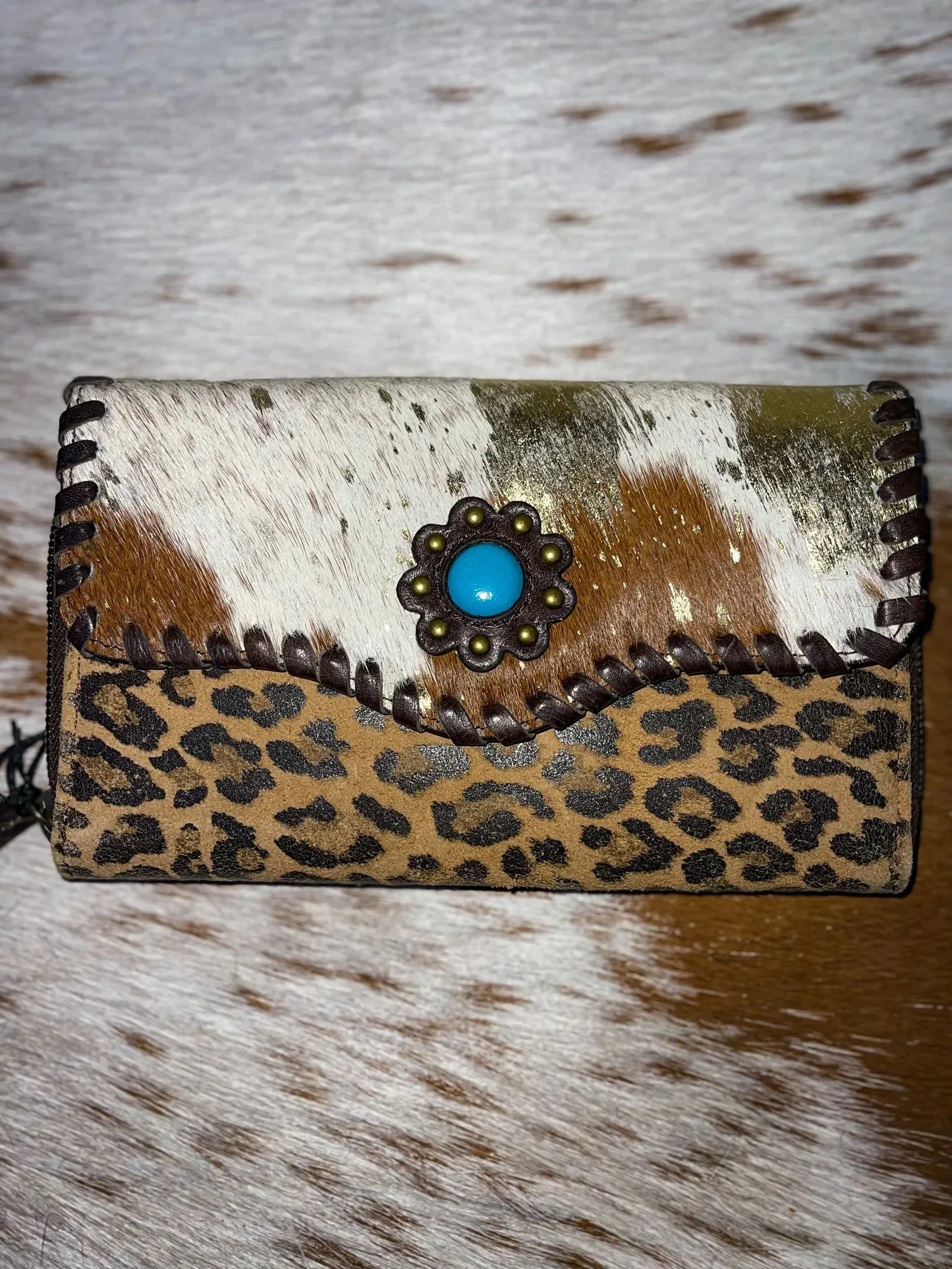 Western Tooled  Leather Wallets