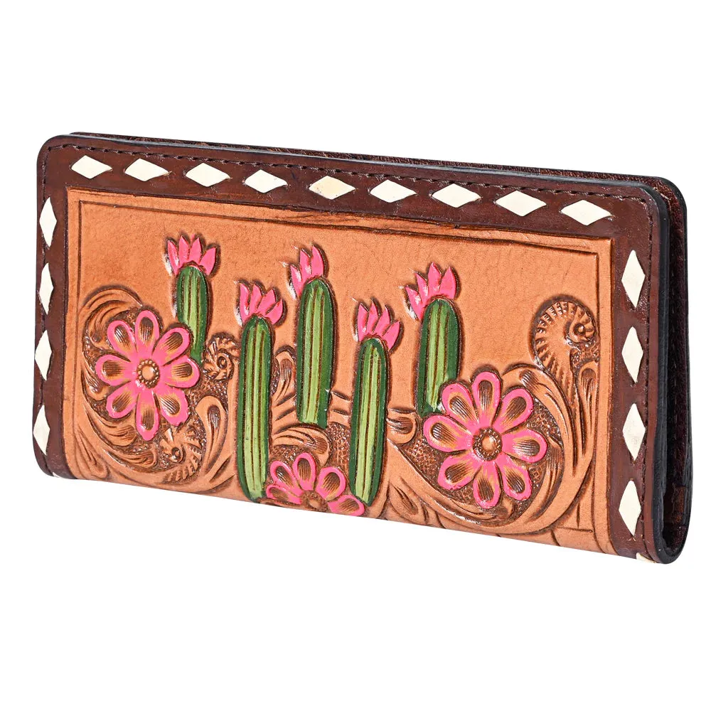 Western Tooled  Leather Wallets