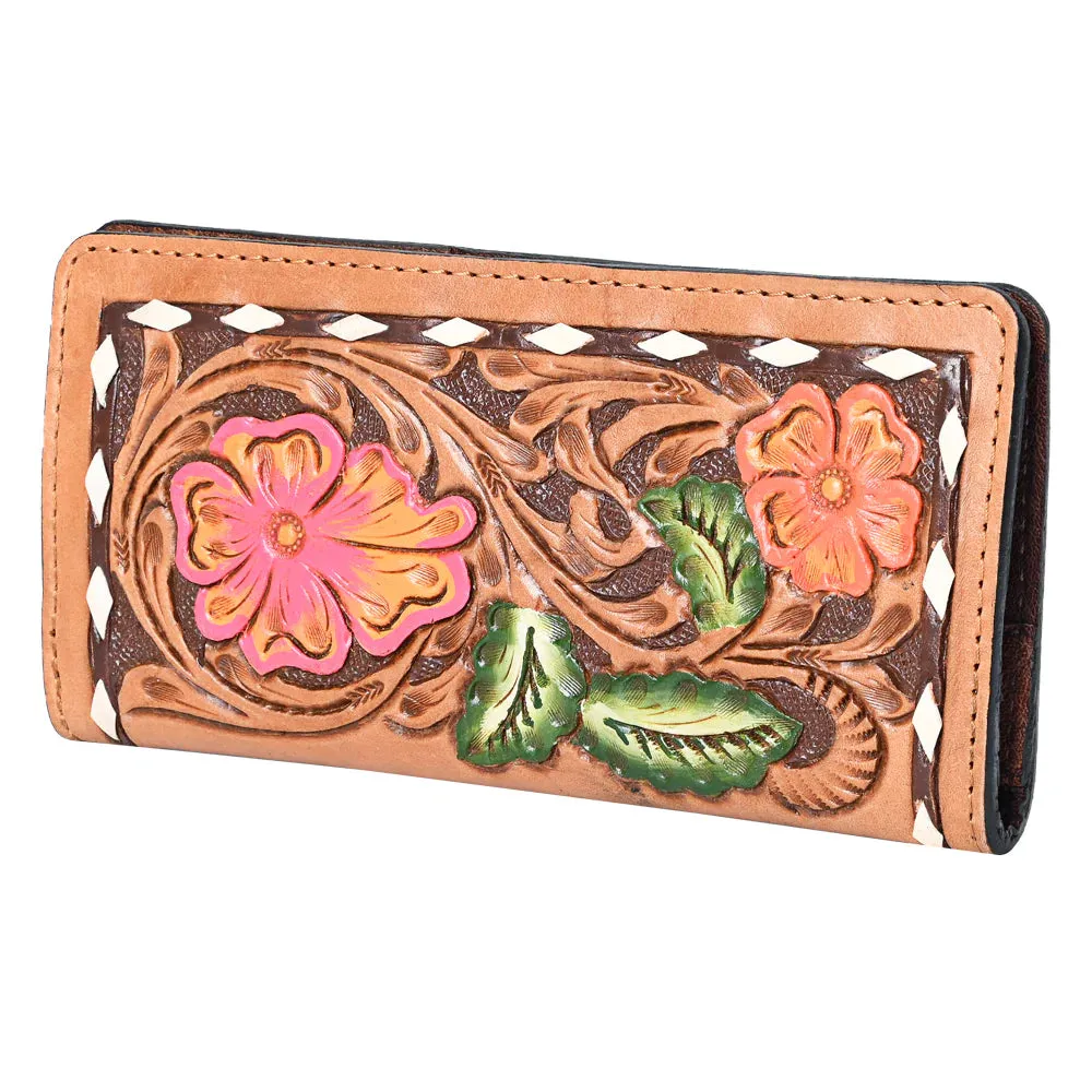 Western Tooled  Leather Wallets