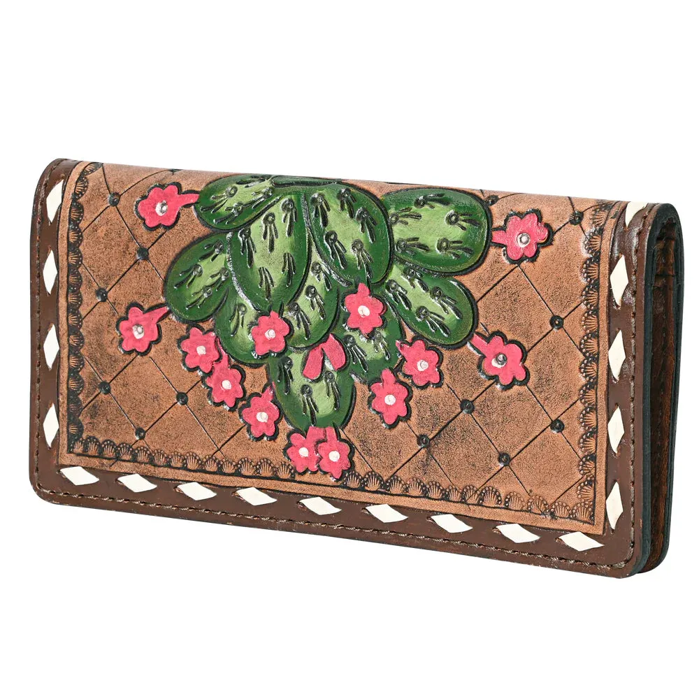 Western Tooled  Leather Wallets