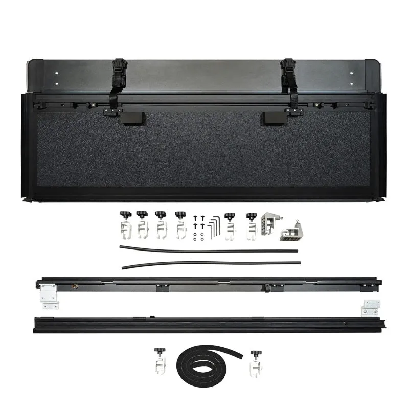 Westin 22-23 Nissan Frontier w/Cargo Mgmt 5ft. Bed Hard Tri-Fold Tonneau Cover - Black