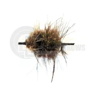 White Feather Fur Puff String Silencer
