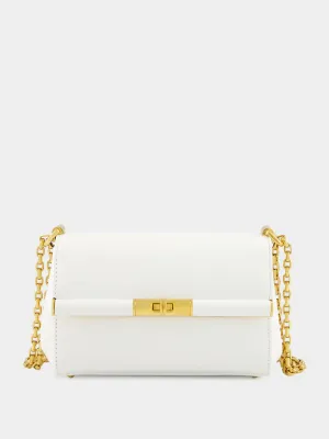 White Marlene Shoulder Bag