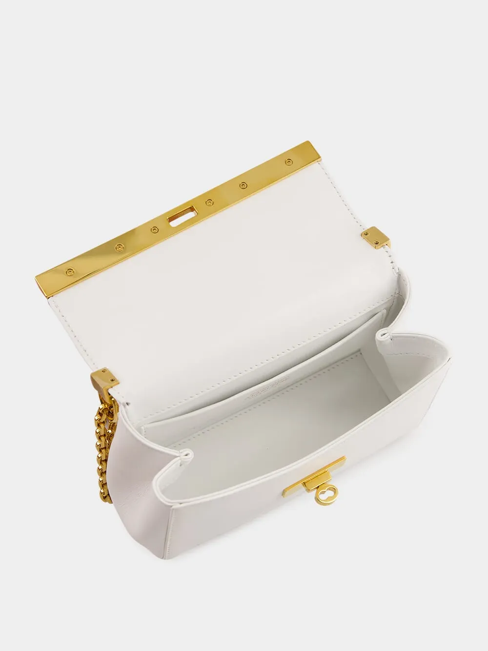 White Marlene Shoulder Bag