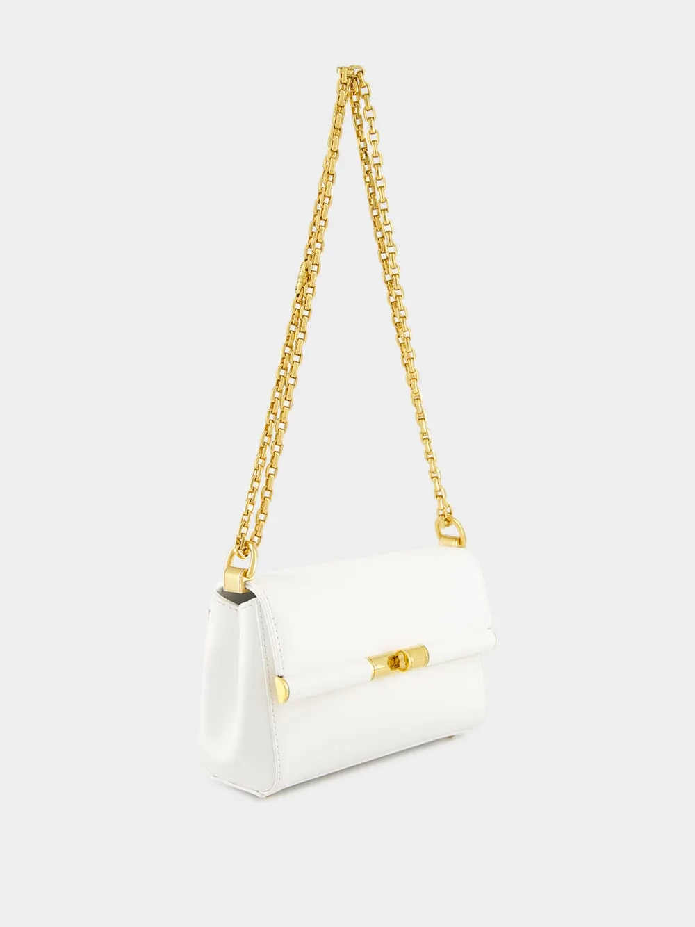 White Marlene Shoulder Bag
