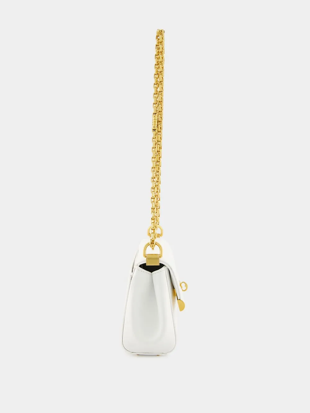 White Marlene Shoulder Bag