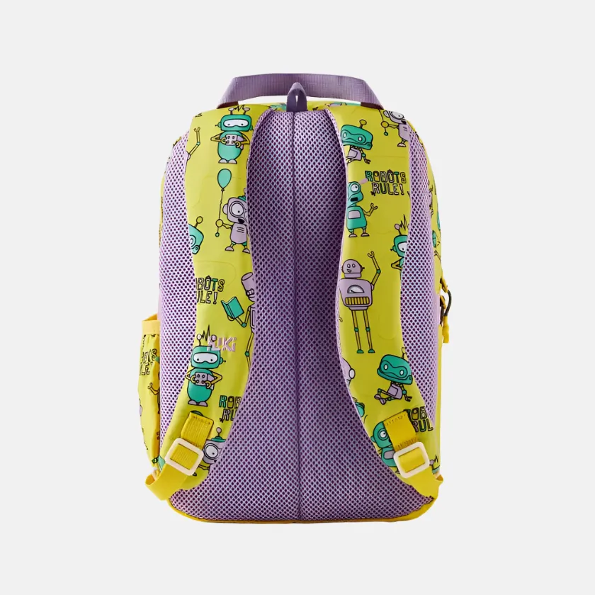 Wildcraft Wiki Champ 1 Backpack 11 L -Yellow Robot/Ocean Red