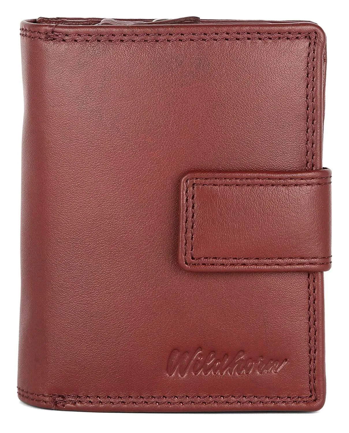 WILDHORN® Women's Leather Wallet and Pen Combo Set