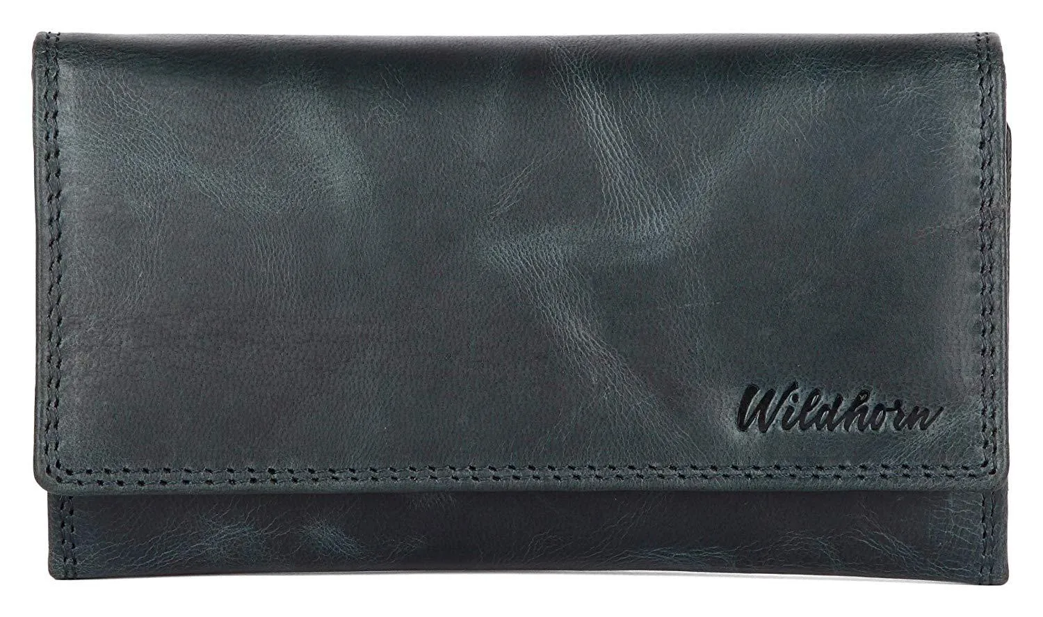 WildHorn®Women's Leather Wallet and Pen Combo Set