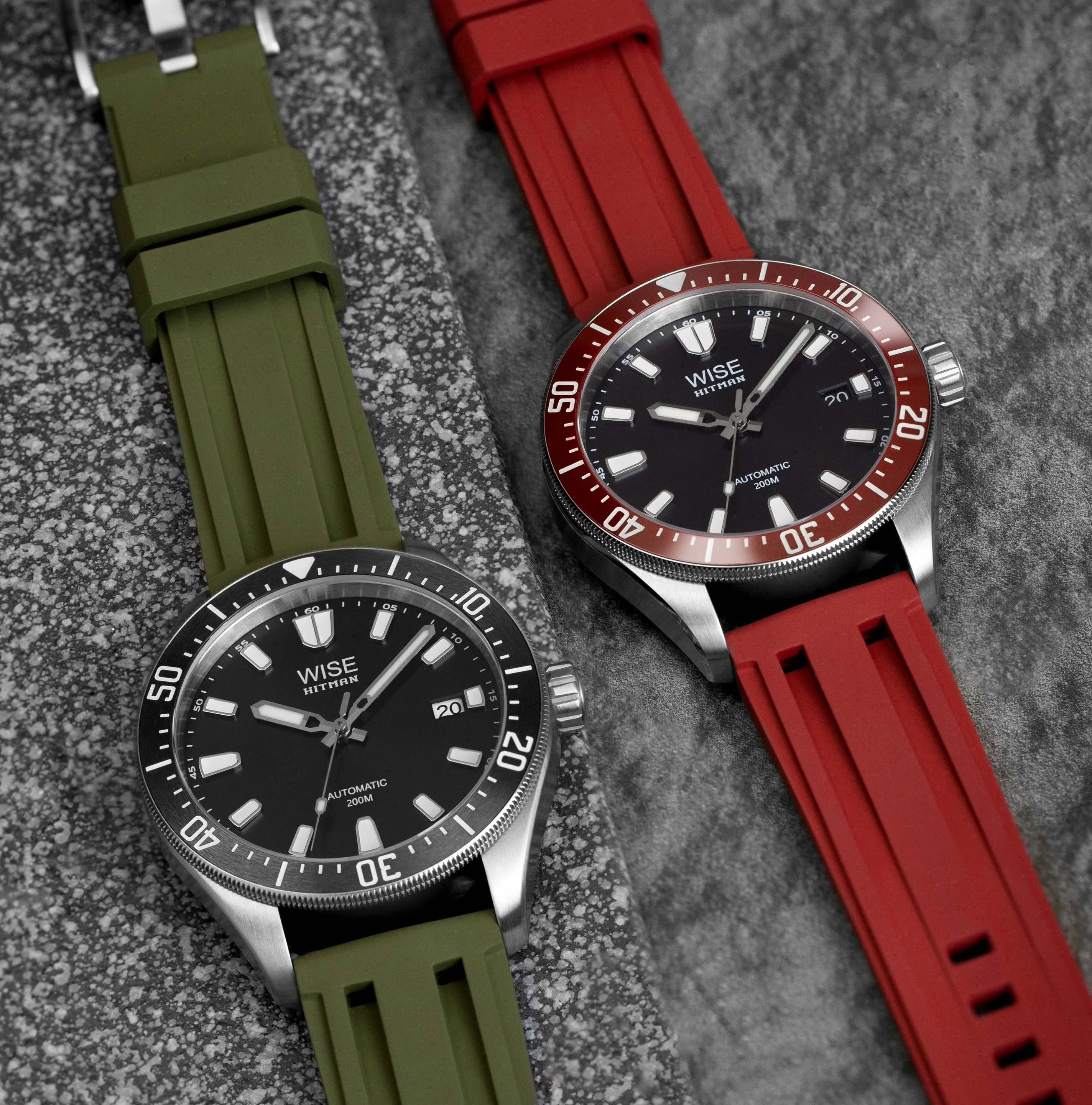 WISE Jetfire Strap (FKM Rubber) 20 mm.