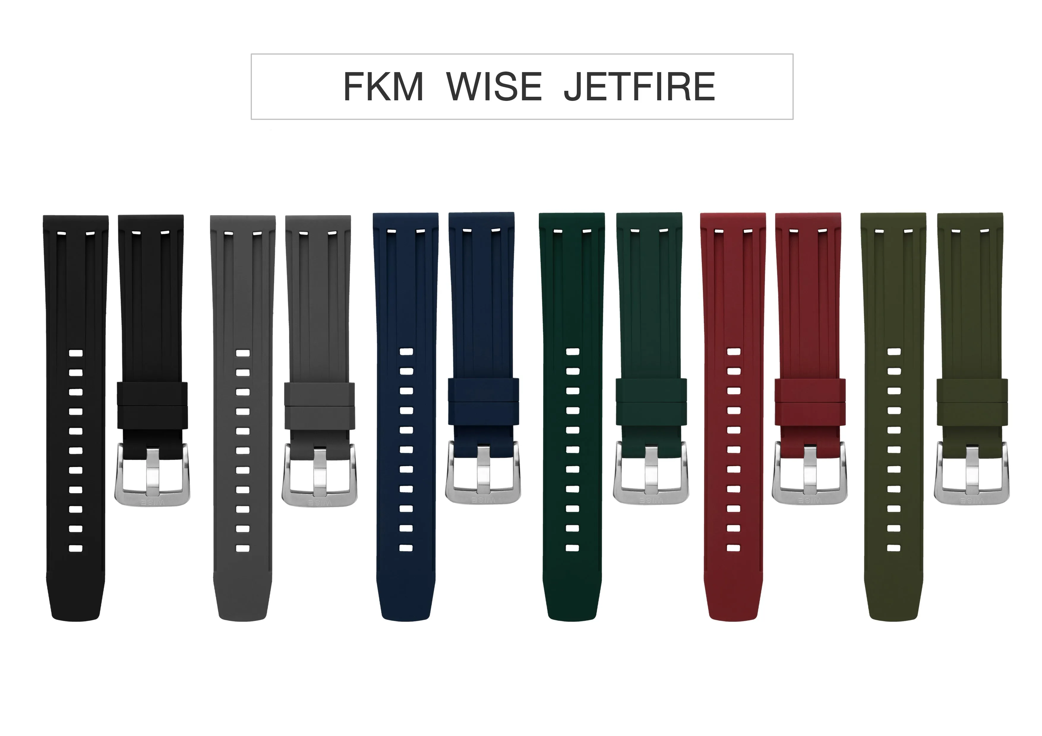 WISE Jetfire Strap (FKM Rubber) 20 mm.