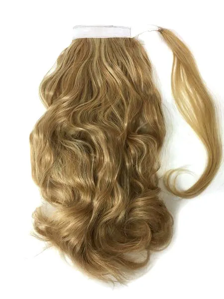 Wrap Around 100% Human Hair Ponytail Bodywave 12"