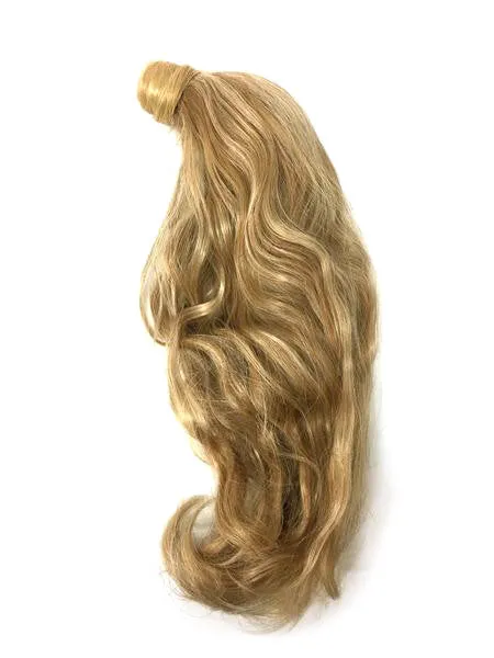 Wrap Around 100% Human Hair Ponytail Bodywave 12"