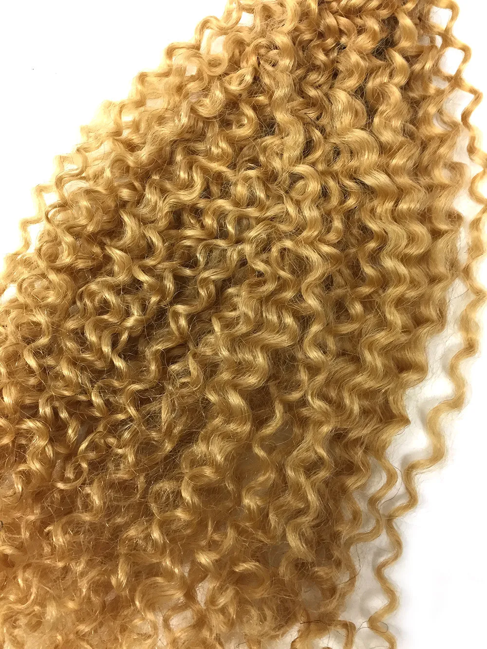 Wrap Around 100% Human Hair Ponytail in Kinky Tight Wave 14"