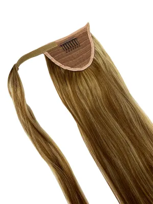 Wrap Around 100% Human Hair Ponytail in Straight 22" - Extra thick 180 Grams