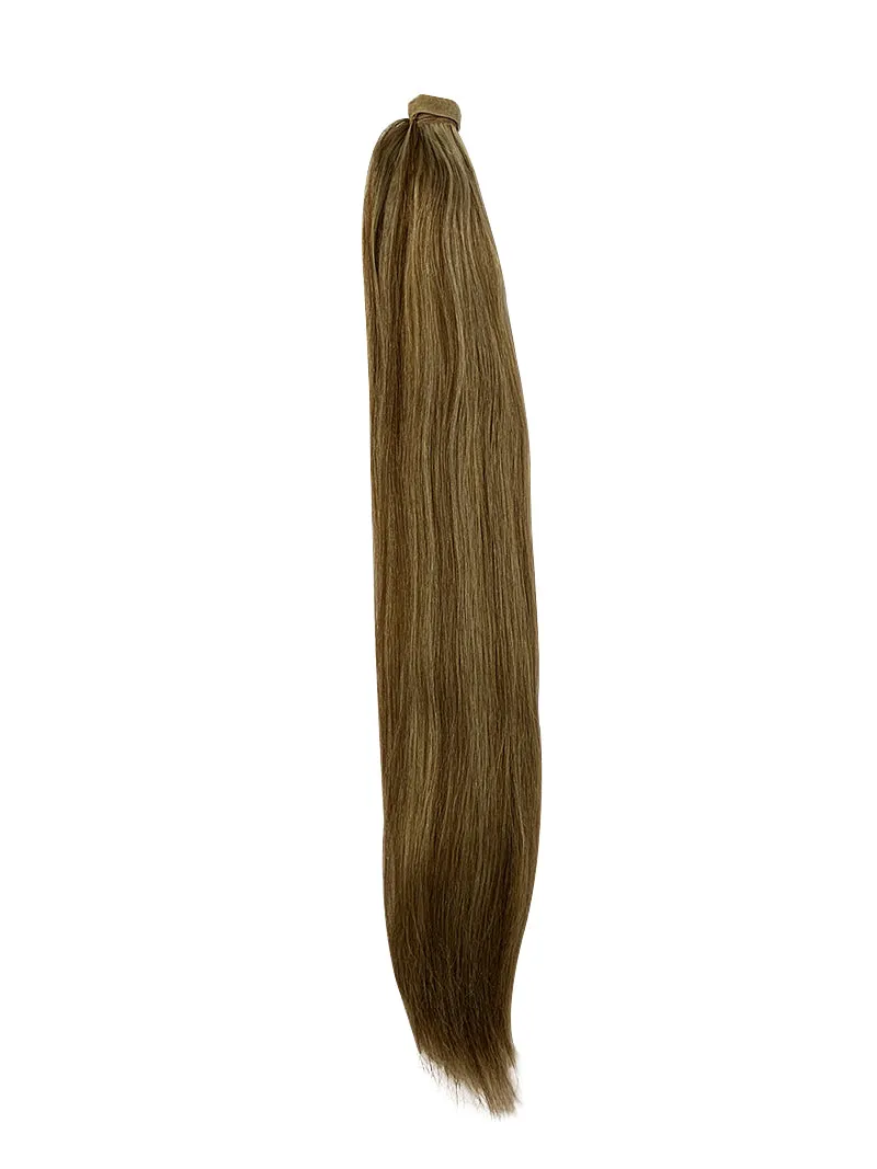 Wrap Around 100% Human Hair Ponytail in Straight 22" - Extra thick 180 Grams