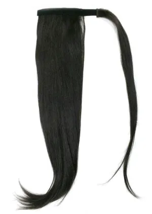 Wrap Around 100% Human Hair Ponytail in Straight 26" - 7oz Thick.